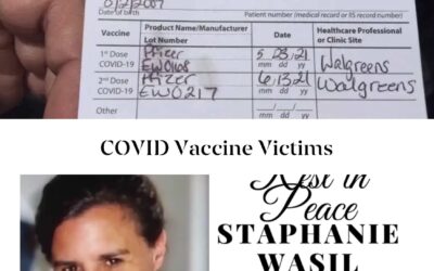 Wie is verantwoordelijk voor overlijden 13-jarige Jacob en 51-jarige Stephanie aan bijwerking corona vaccin?